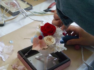 母の日プリザレッスン4